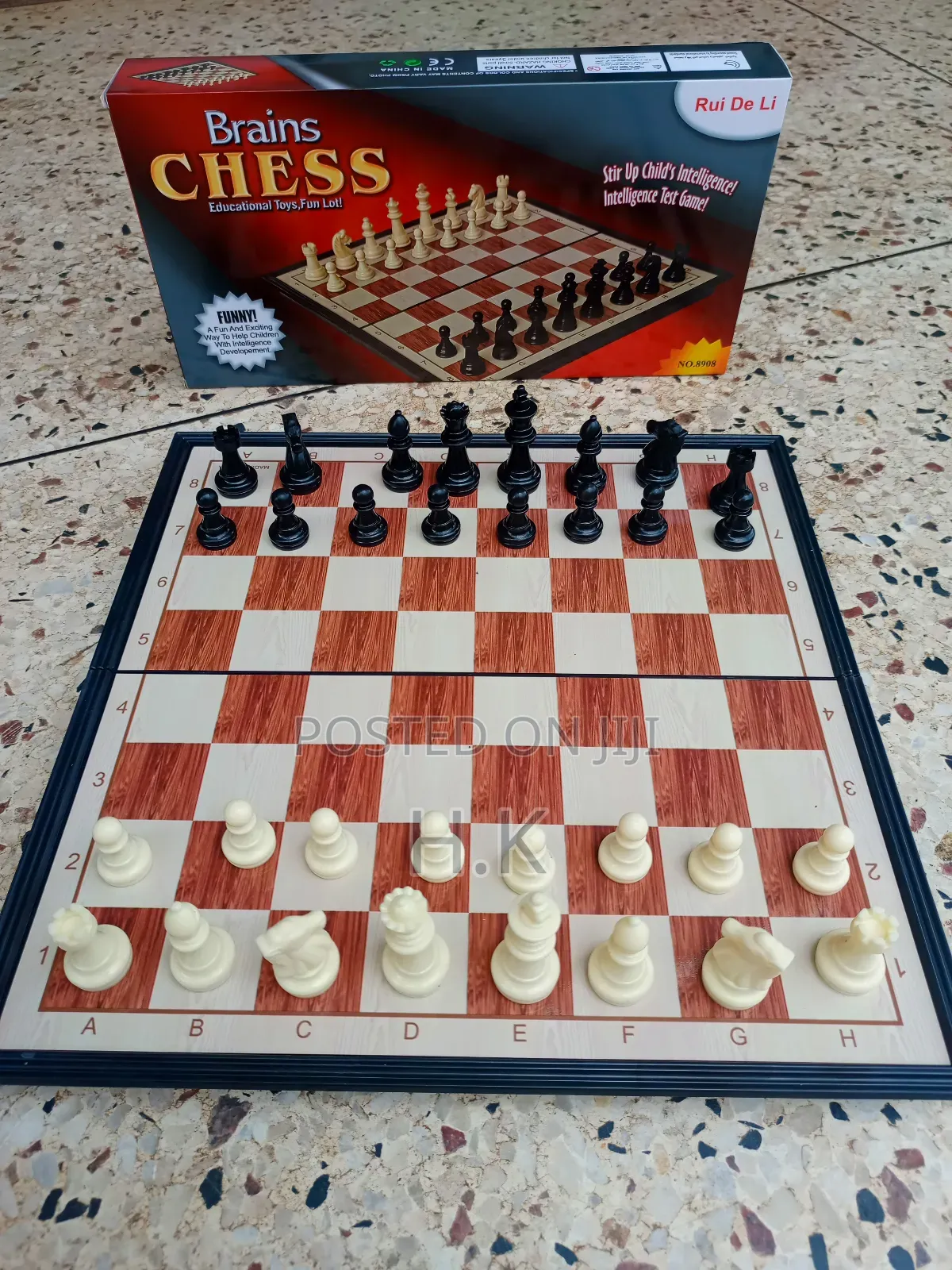 Brains Magnetic Chess Set.