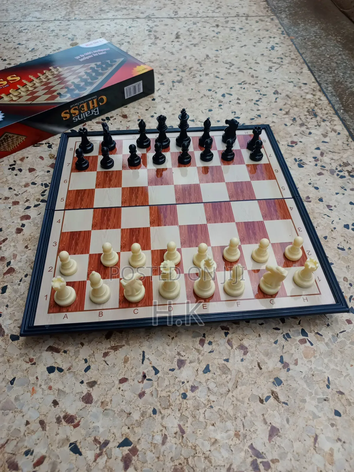Brains Magnetic Chess Set.