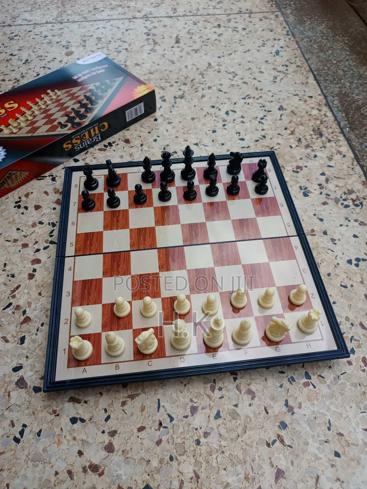 Brains Magnetic Chess Set.