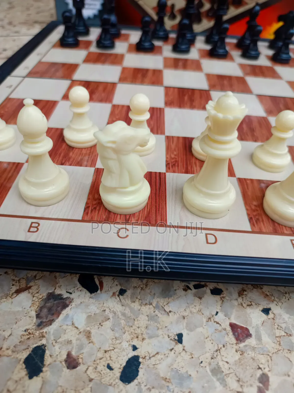 Brains Magnetic Chess Set.
