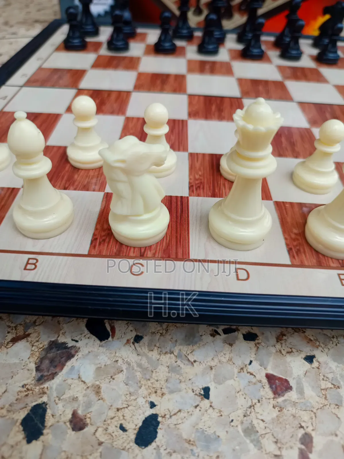 Brains Magnetic Chess Set.
