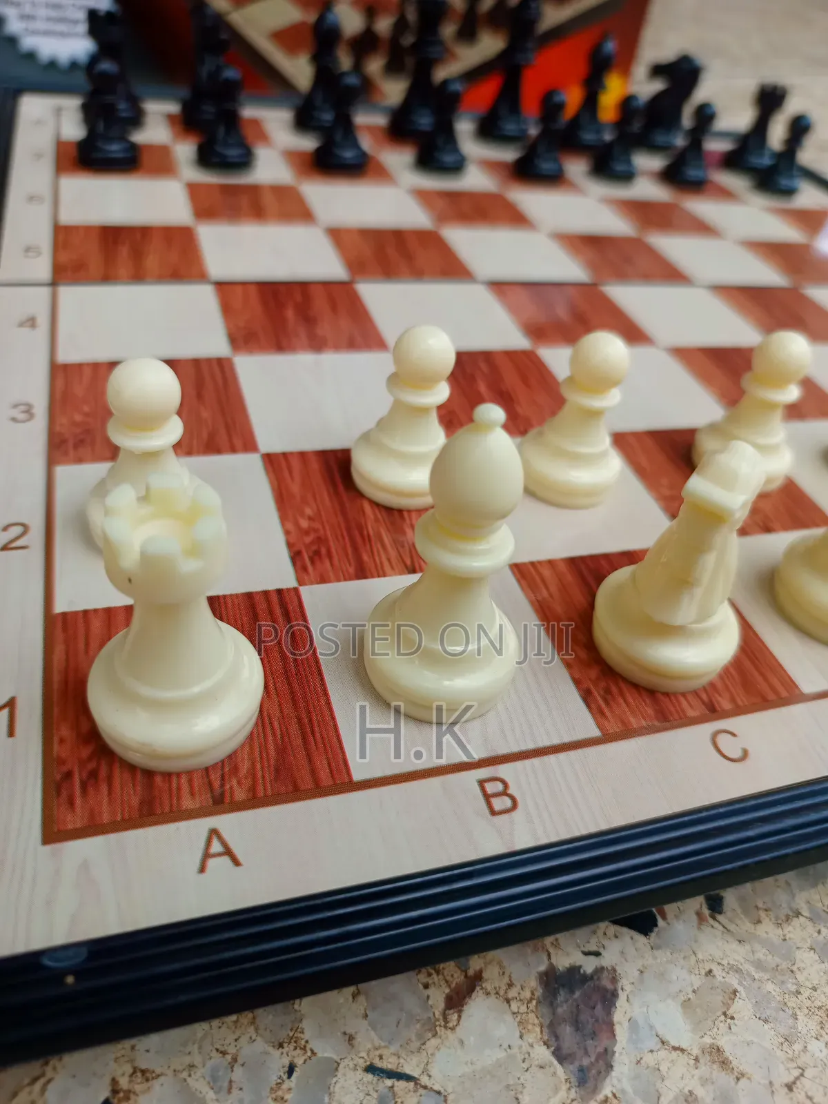 Brains Magnetic Chess Set.