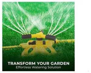 Garden Water Pressure Sprinkler-Yellow