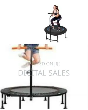 Foldable Portable Adult Kids Fitness Trumpet Rebounder 45" Jumping