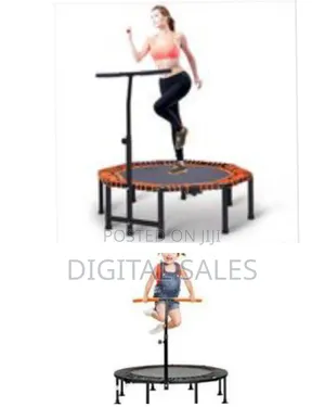 Foldable Portable Adult Kids Fitness Trumpet Rebounder 45" Jumping Bou