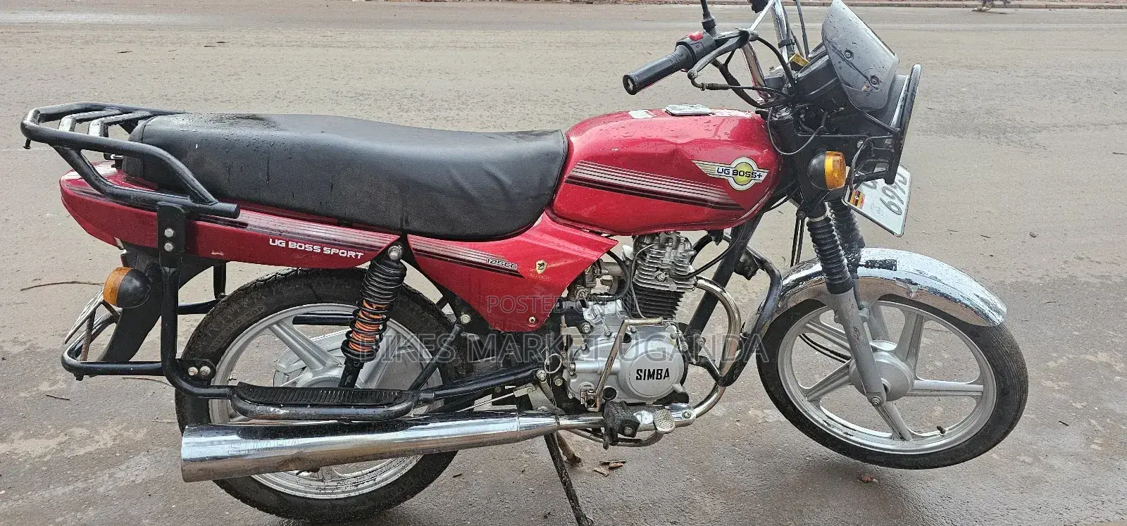 Bajaj Boxer 125 2025 Red