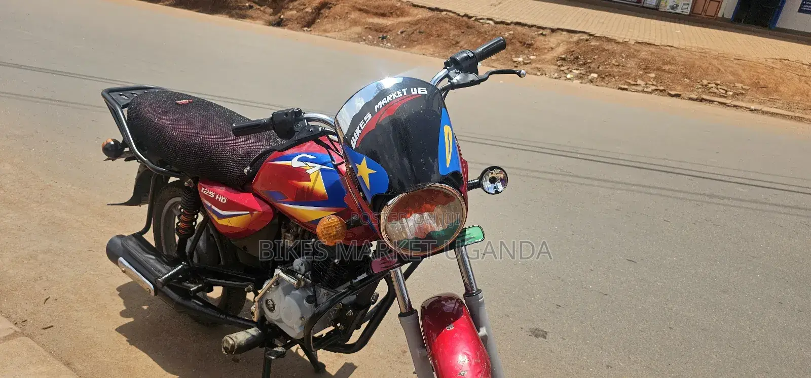 Bajaj Boxer 125 2024 Red