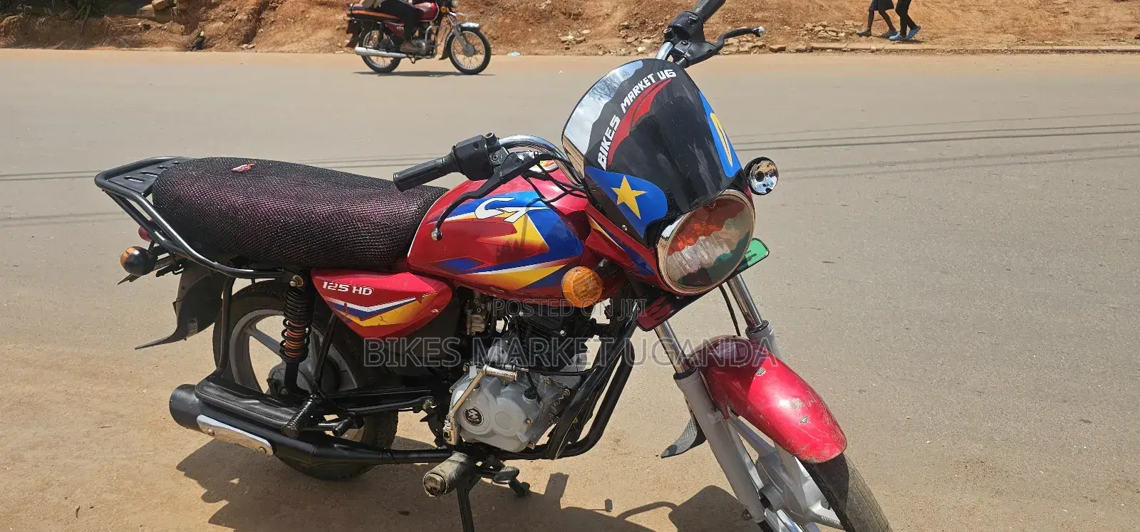 Bajaj Boxer 125 2024 Red