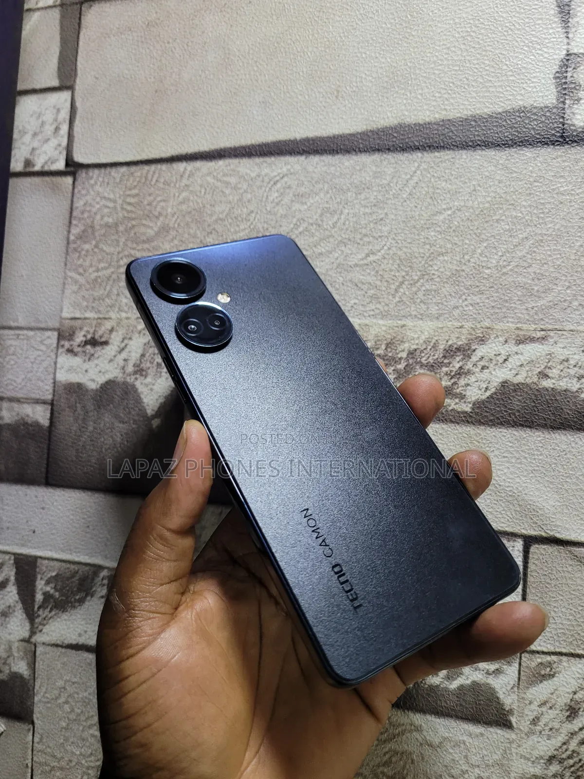 Tecno Camon 19 128 GB Black