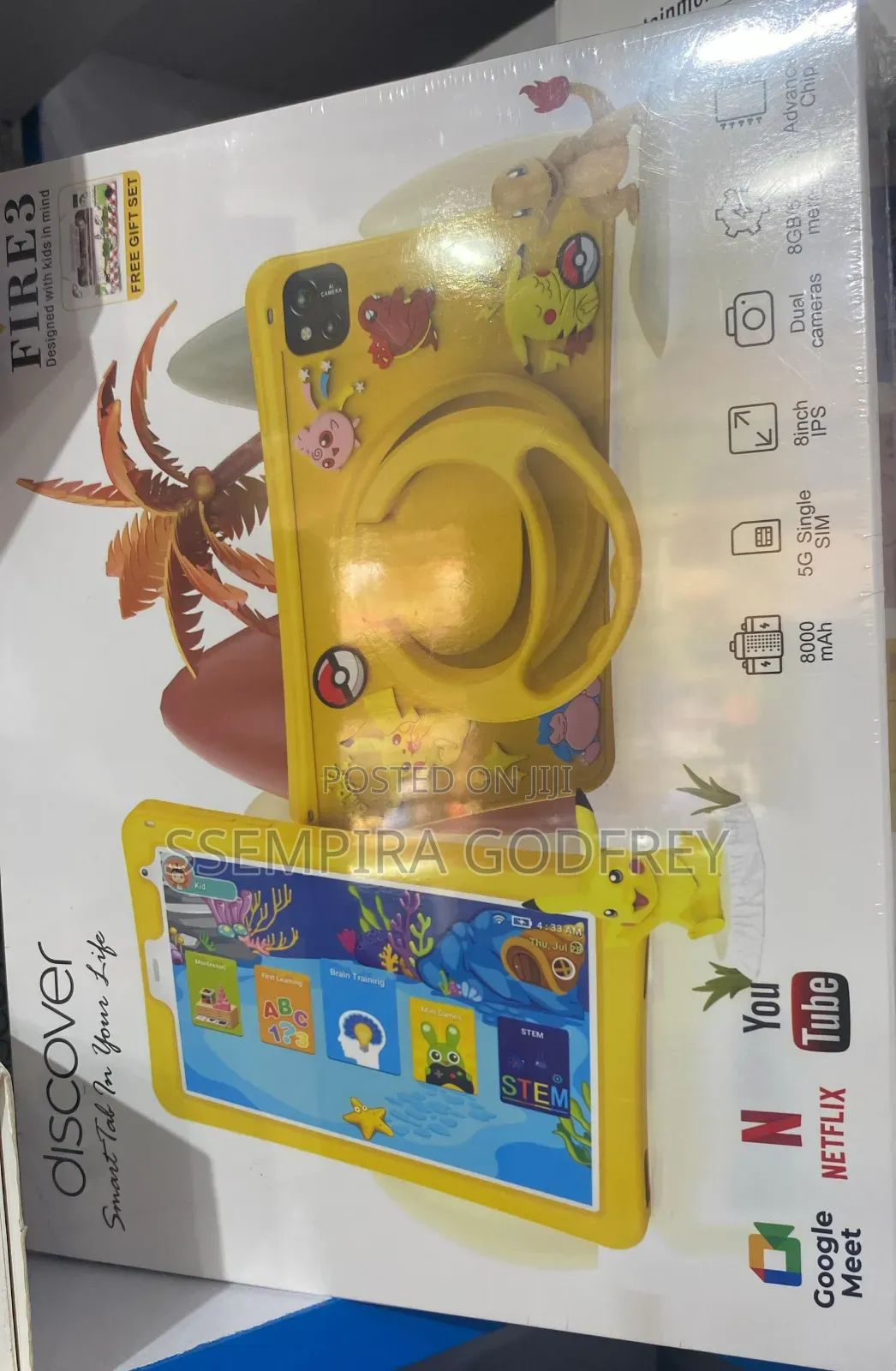 New Tablet 256 GB Yellow