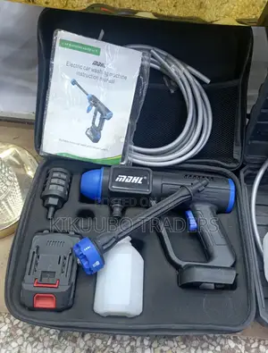 Cordless Rechargeable 6 Nozzle Pressure Car Washer