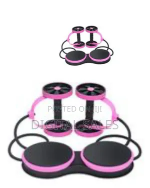 Multi-Functional Abdominal Muscle Exercise Trainer, Pink.