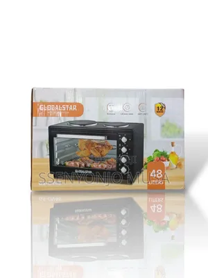 Globalstar Rotisserie Mini Oven 48l - 3400w, With Hotplate