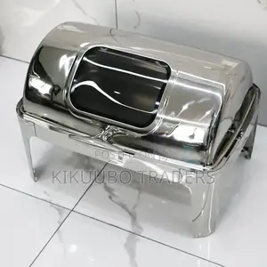 Roll Top Stainless Steel Chaffing Dish