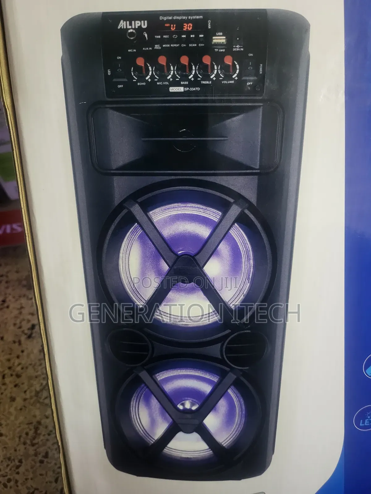 Ailipu Portable Bluetooth Speaker- Rechargeable With Mic