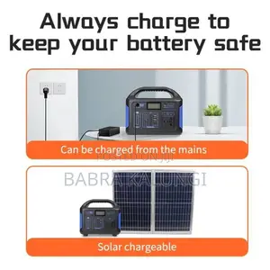 Solar Generator Laptop Charger, Battery Backup