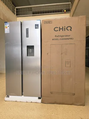Newly Discounted 560ltrs Chiq Side by Side Fridge With Water Dispenser