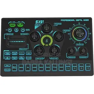 Sx91 Live Sound Card Usb Sound Mixer Professional