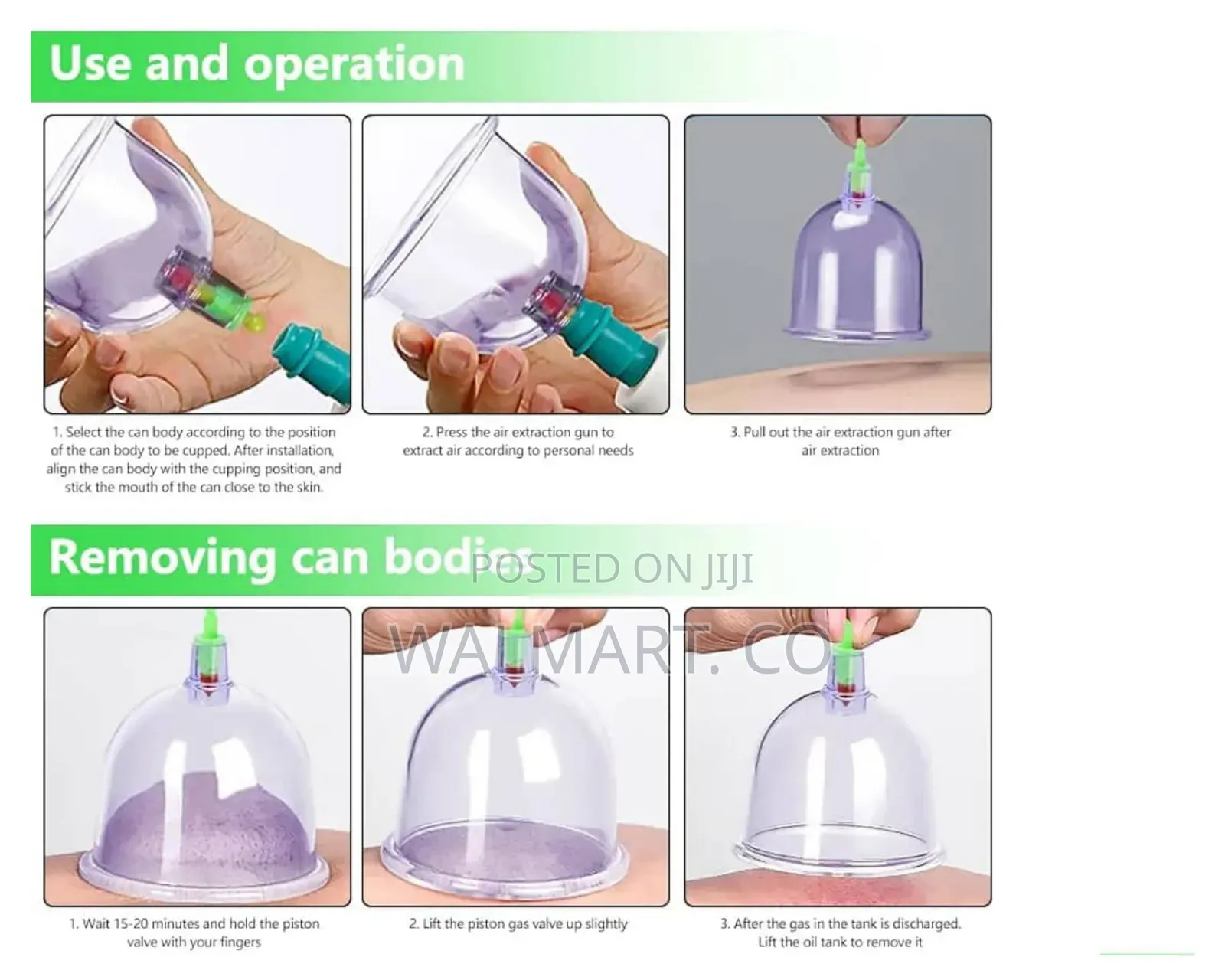 Vacuum Cupping Therapy Set