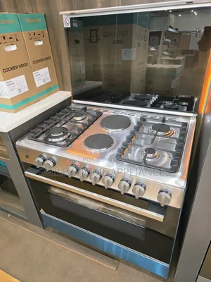 (4+2) Hisense 90cm by 60cm Stainless Steel Cooker Oven at 20% Discount