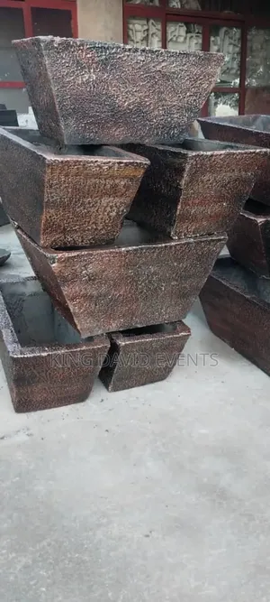 Creative Flower Pots Made Out of Cement