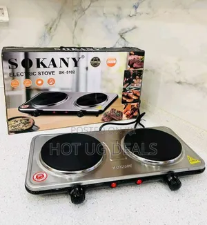 Sokany Sk-5102  Double Electric Solid Hot Plate Stove.