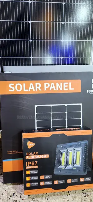 300w Solar Flood Light (Warm Light)