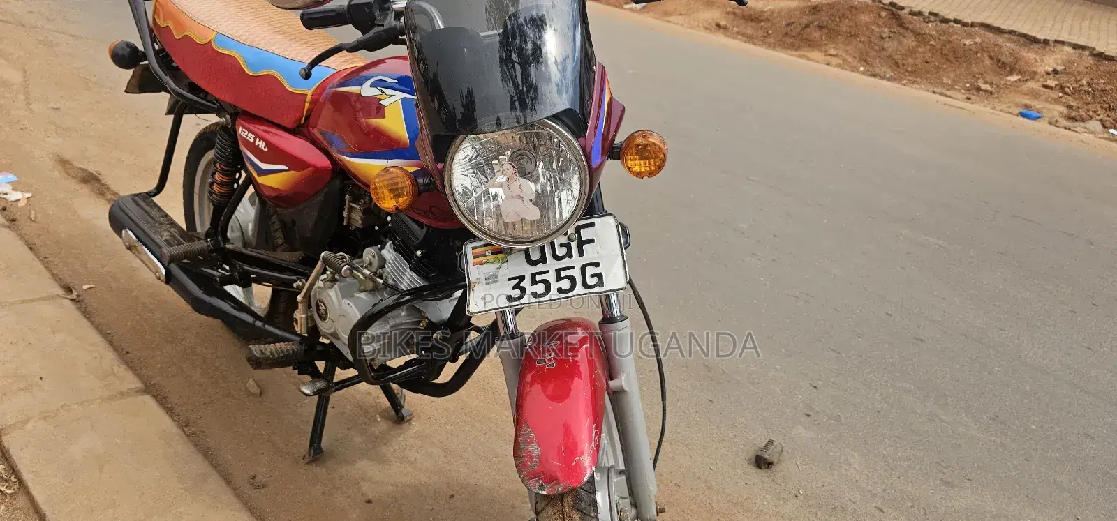 Bajaj Boxer 125 2025 Red
