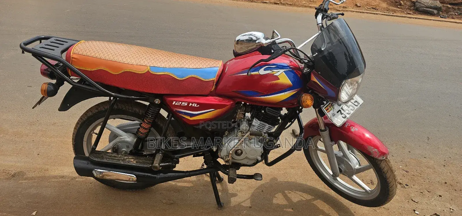 Bajaj Boxer 125 2025 Red