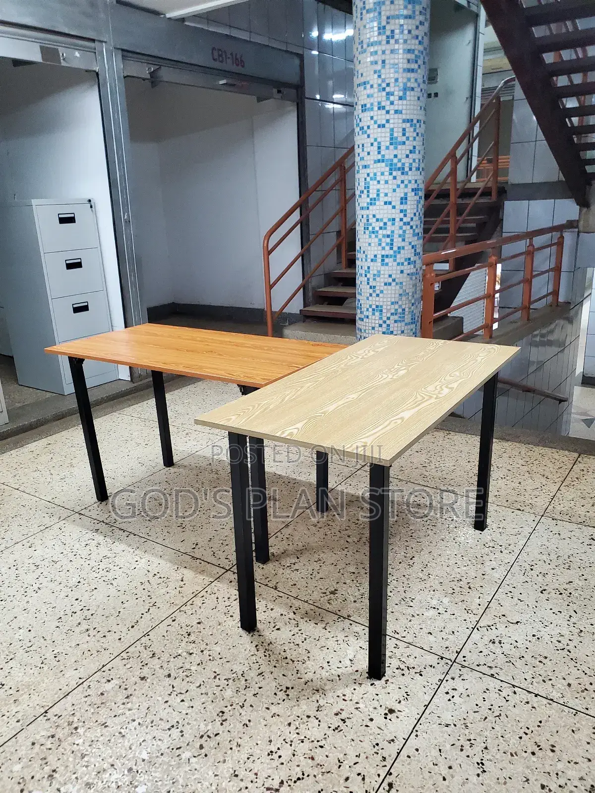 Modern Office Wooden Rectangular Table Foldable