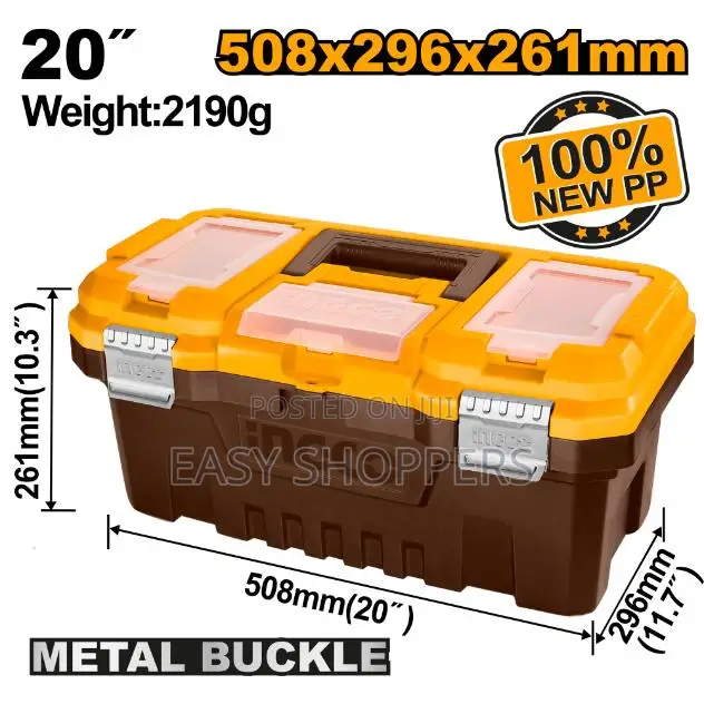 Ingco Plastic Tool Box 20''