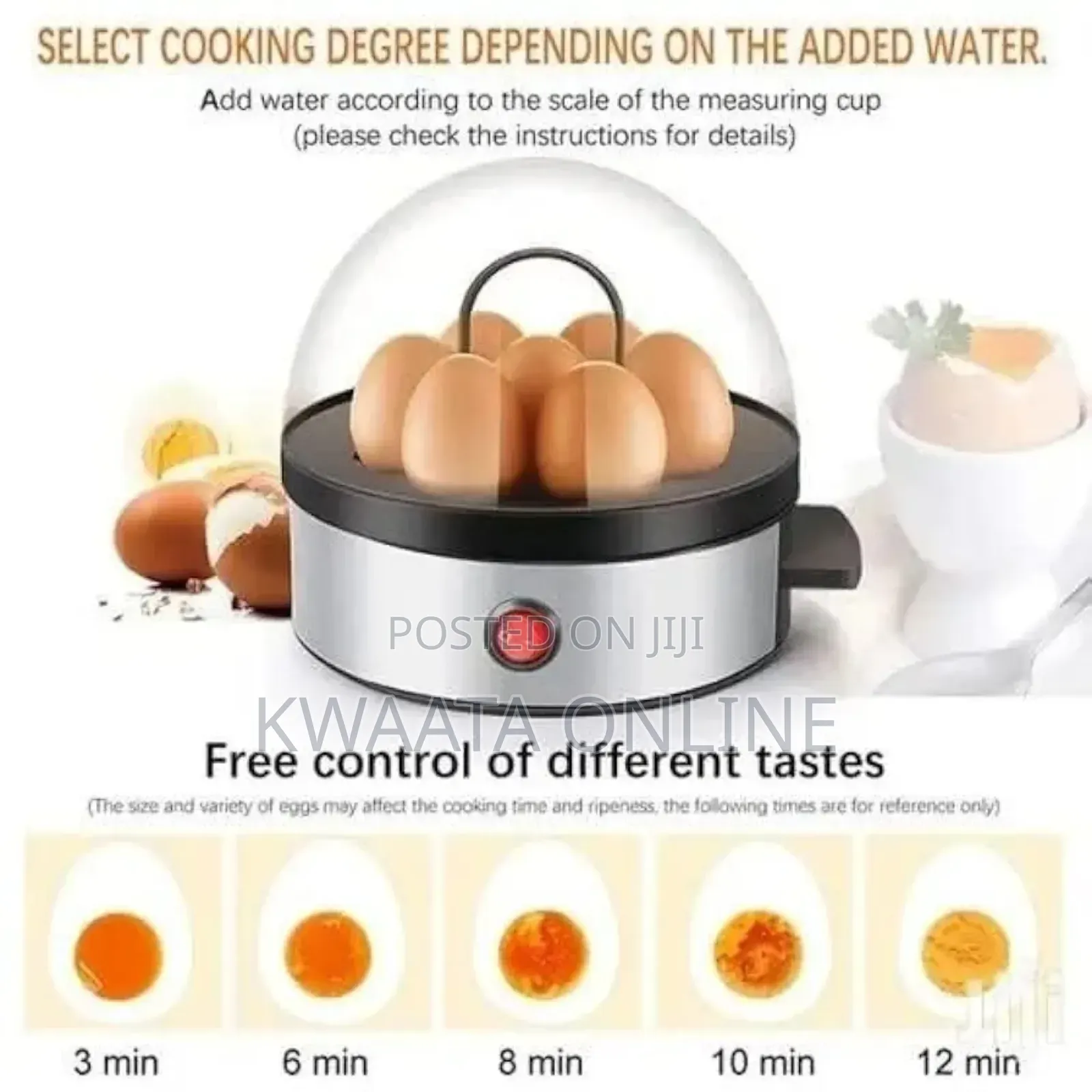 Sonifer Sf-1501, 350 Watt, 7 Egg Cooker, Electric Egg Boiler