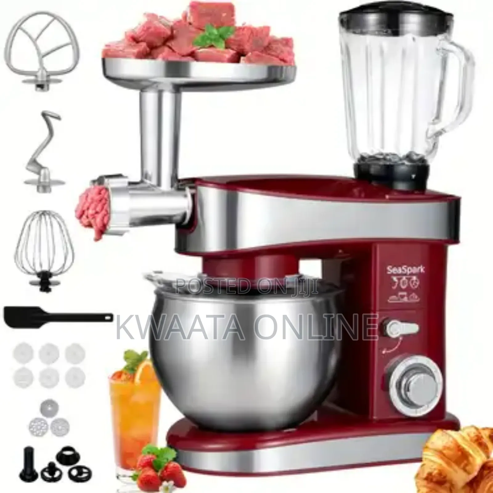Hoffmans 3 in 1 Multi-Function Mixer, Meat Grinder, Juicer, Hm-8085