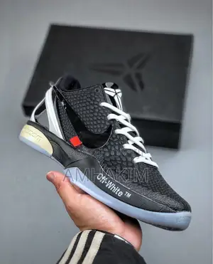 New Nike Kobe 6 Offwhite Basket Ball Shoes in Stock