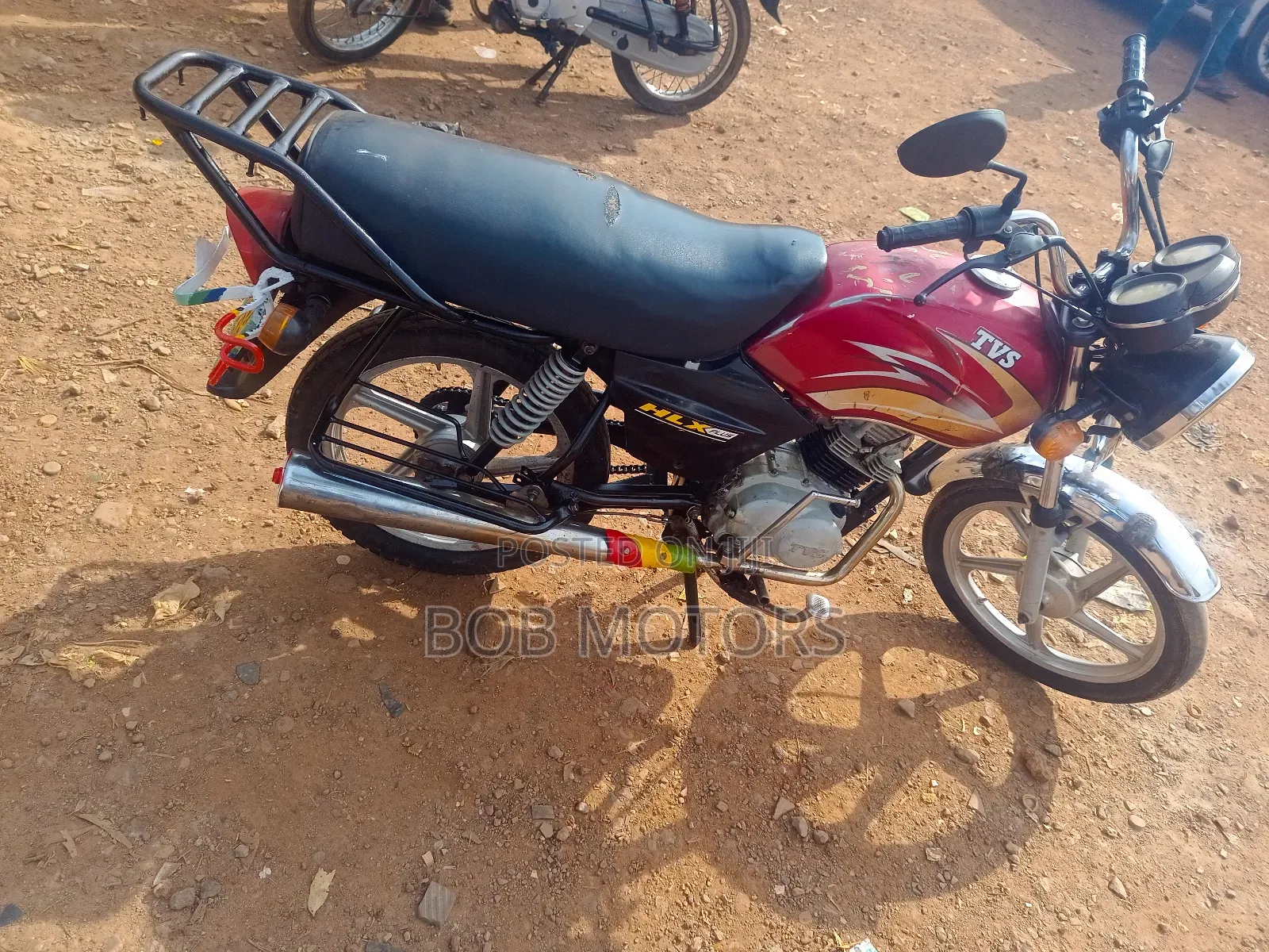TVS XL 100 2023 Red