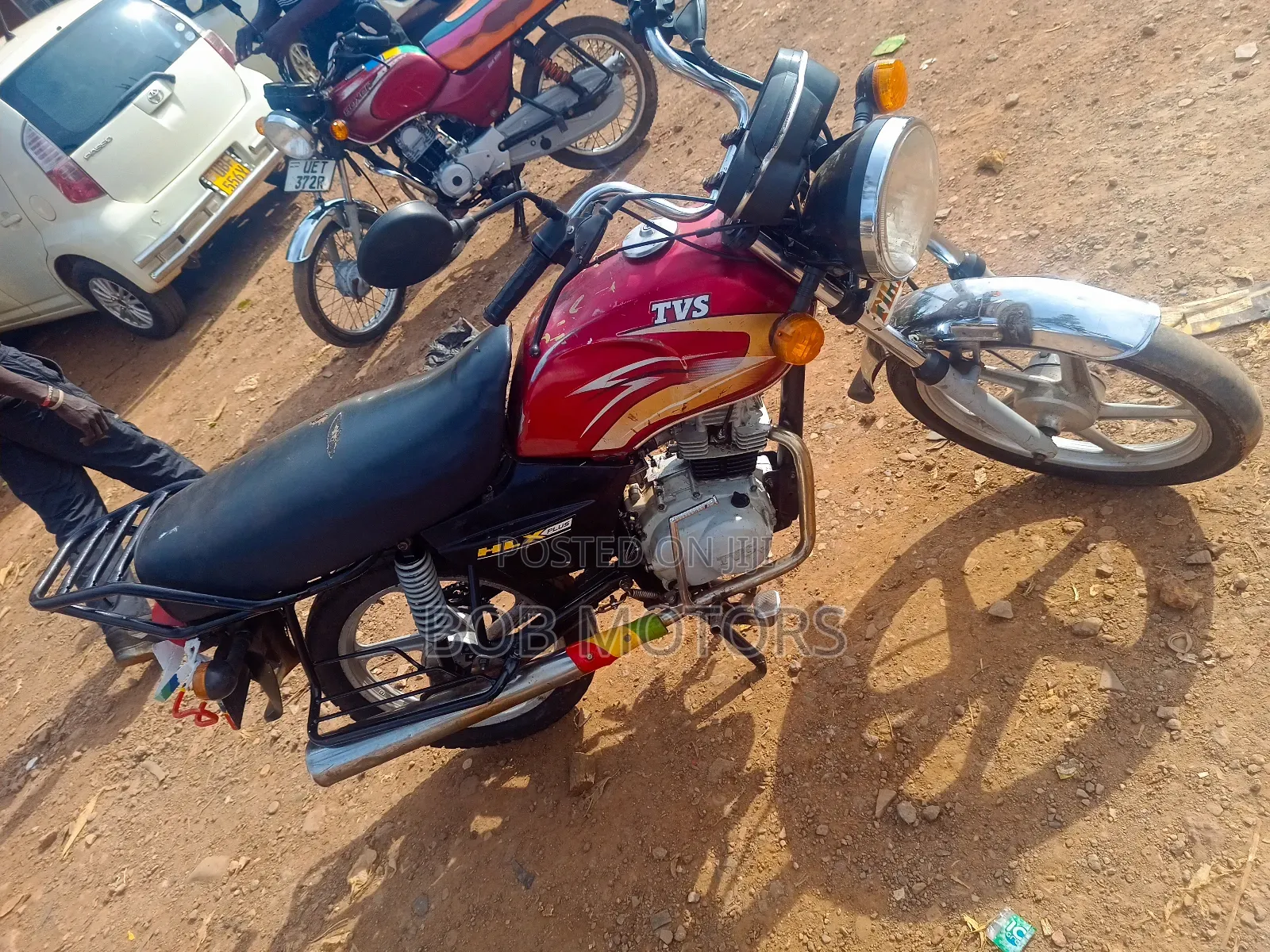 TVS XL 100 2023 Red