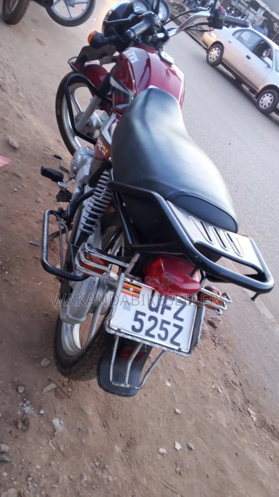 TVS HLX 125 2024 Red