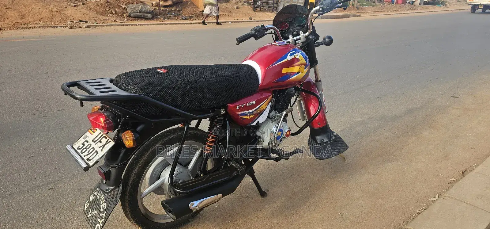 Bajaj Boxer 125 2024 Red