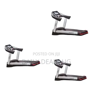 Treadmill 5.0hp Ac, LCD Screen Wifi 3 Speed Range Running Surface 1500