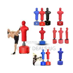 Professional Standing Punching Kick Boxing Man Body Human Shape