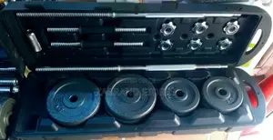 50 KGS Gripped / Adjustable Dumbbell Set