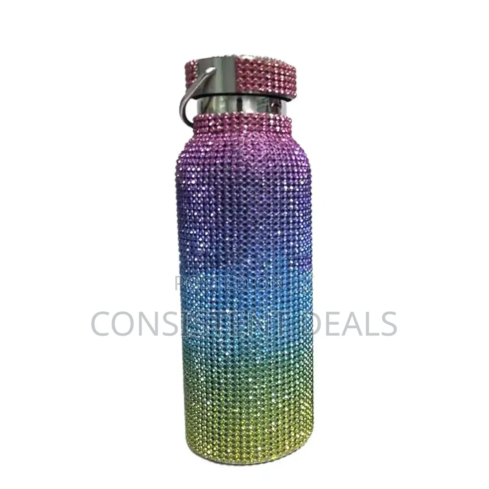 Dazzling Stylish Rhinestone Stainless Steel Water Bottle