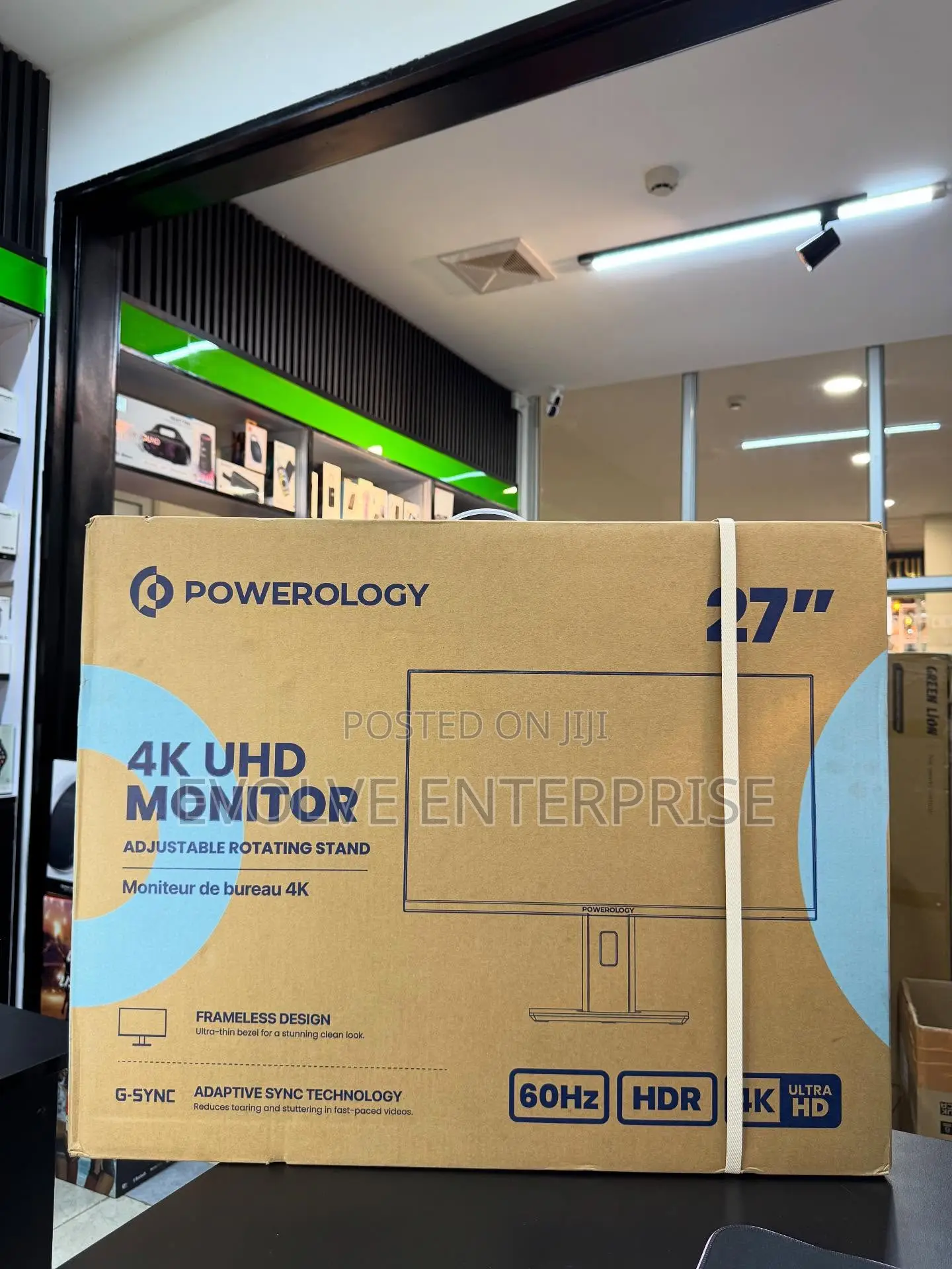 Powerology 27” Office Monitor With RGB Light