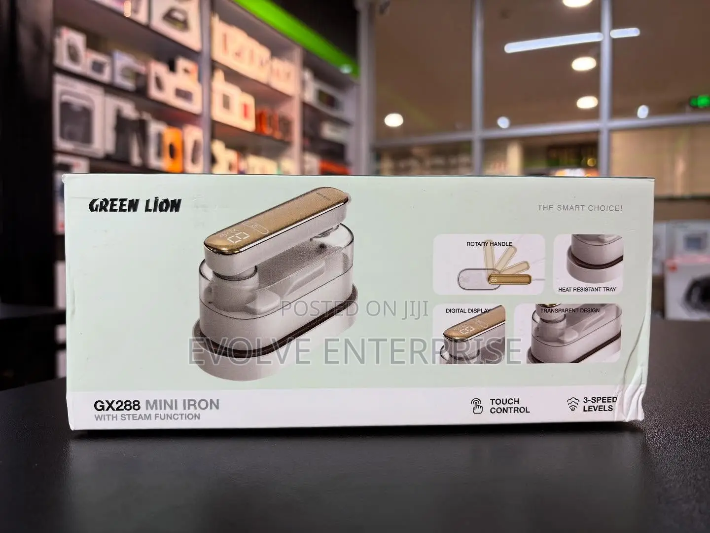 Green Lion Gx288 Mini Iron With Steam Function