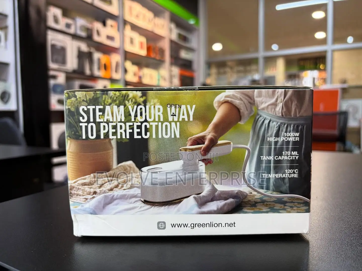 Green Lion Gx288 Mini Iron With Steam Function