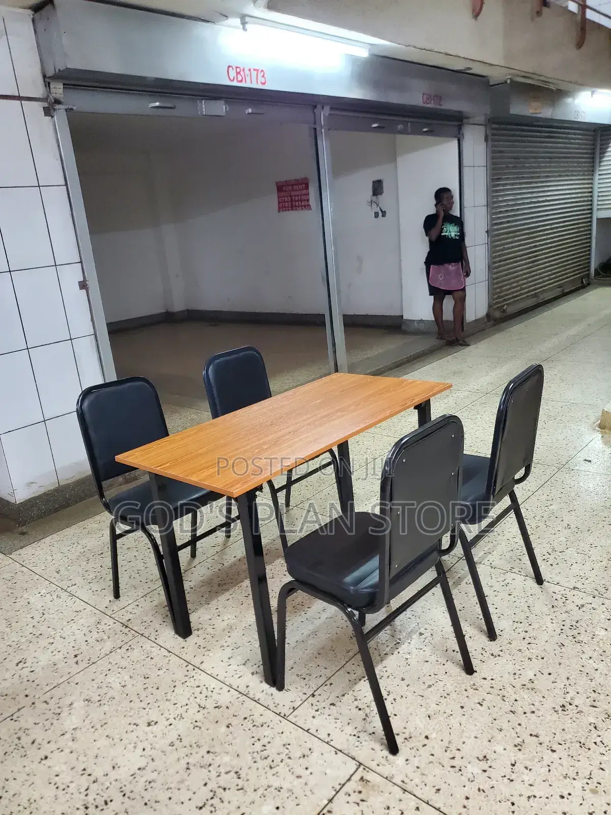Brand New Dining Wooden Table and Chairs