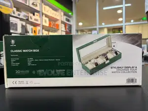 Green Lion Elegant Watch Box – 6 Slots