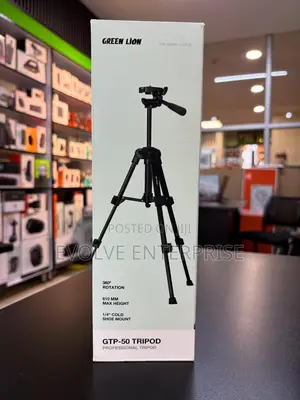 Green Lion GTP-50 Professional Aluminum Tripod