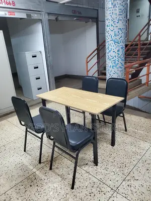 Folding Wooden Dining Table and Chairs