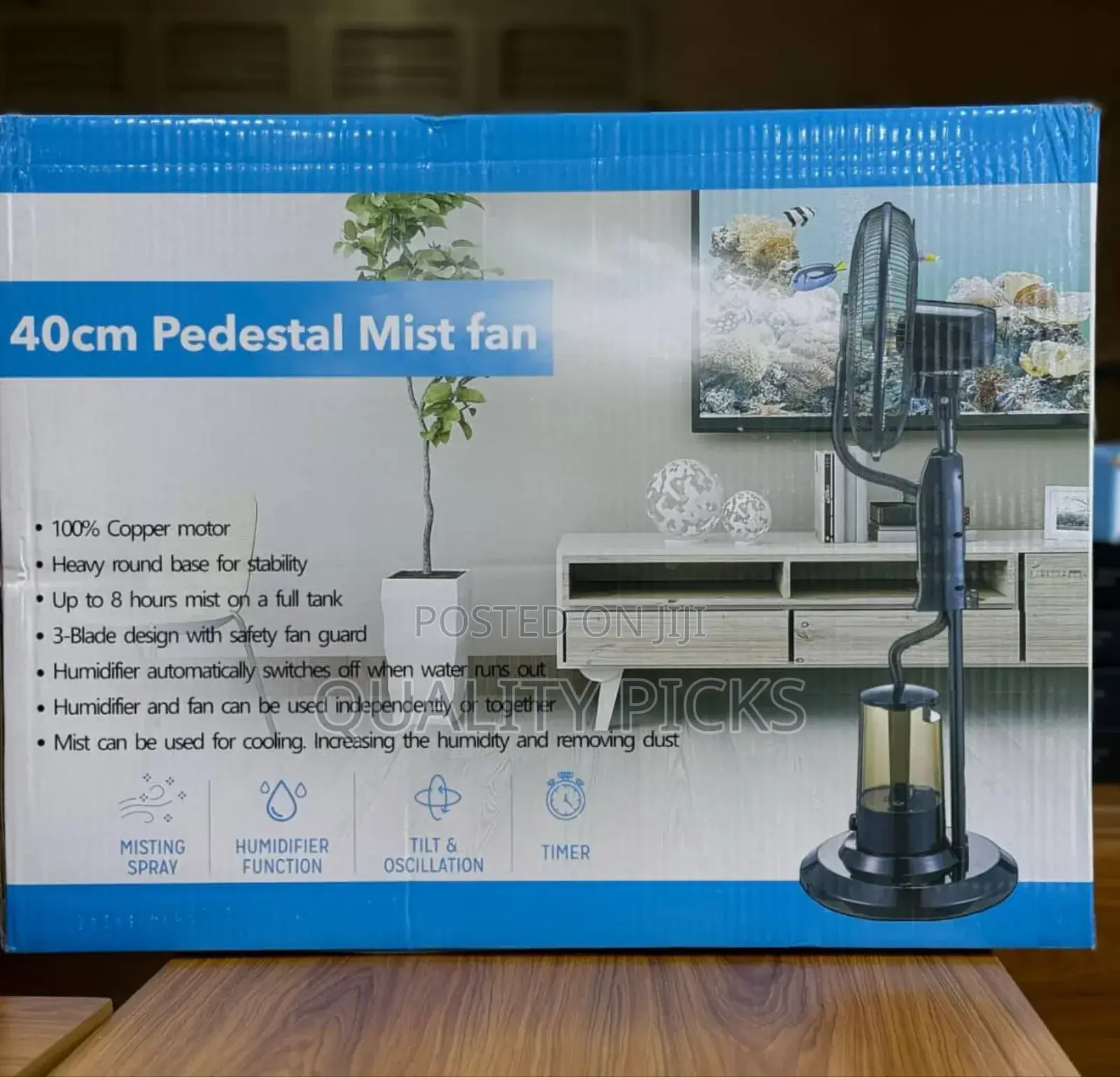 Pedestal Mist Fan